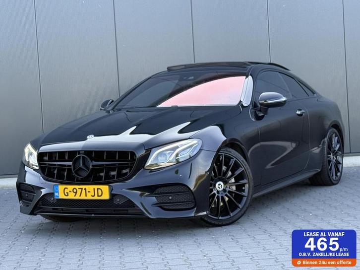 Mercedes E-klasse Coupé 200 Pano - AMG Line - Widescreen -, Auto's, Mercedes-Benz, Bedrijf, Te koop, E-Klasse, 360° camera, ABS