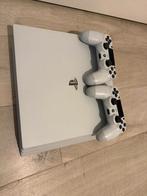 PlayStation 4 Pro - Wit - 1TB + 2 Controllers, Spelcomputers en Games, Spelcomputers | Sony PlayStation 4, Ophalen, Gebruikt, Met 2 controllers