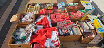 Kerstmarkt materiaal. beschikbaar voor biedingen