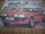 Opel Manta Berlinetta SR 11 1981, Ophalen of Verzenden, Zo goed als nieuw, Opel