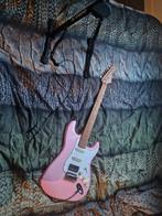 Fazley Sunset Series Dawn HSS Shell Pink E Gitaar met Koffer, Ophalen of Verzenden, Zo goed als nieuw, Solid body, Overige merken