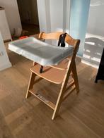 Hauck high chair + extras, Ophalen, Zo goed als nieuw, Meegroeistoel, Gordel(s)