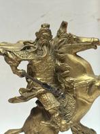 Bronzen Chinees te paard, Antiek en Kunst, Ophalen of Verzenden