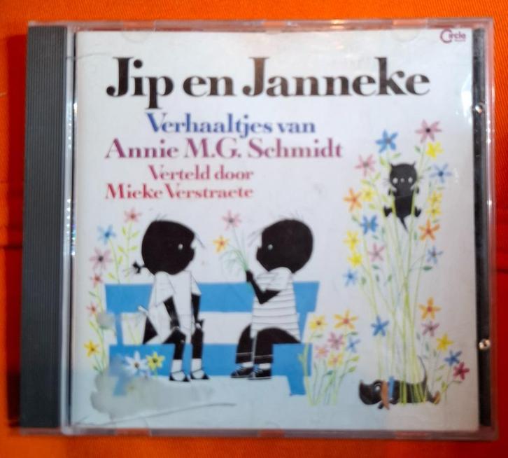 Annie MG Schmidt Jip en Janneke 1 KRASVRIJE CD, Cd's en Dvd's, Cd's | Kinderen en Jeugd, Zo goed als nieuw, Muziek, Ophalen of Verzenden