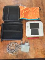 Nintendo 2DS Wit - Compleet met accessoires, Spelcomputers en Games, Spelcomputers | Nintendo 2DS en 3DS, Gebruikt, Wit, 2DS, Ophalen of Verzenden