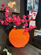 Prachtige vaas, Huis en Inrichting, Woonaccessoires | Vazen, Ophalen of Verzenden, Oranje, Glas, Minder dan 50 cm