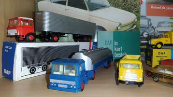 LION CAR DAF verzameling 6 stuks, 1:43 en 1:50 beschikbaar voor biedingen