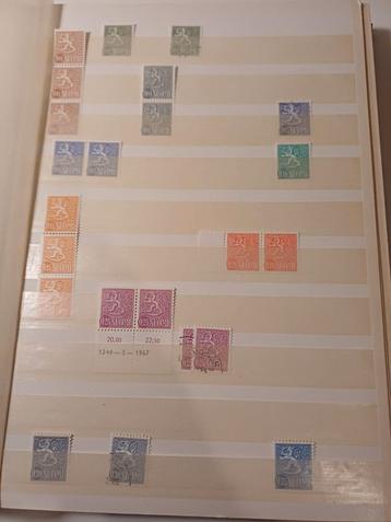 Finland Sachsen Bayern België ea dik insteekalbum (A47) beschikbaar voor biedingen