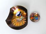 Laurana Rame d arte Italy emaille schalen mid century design, Verzenden