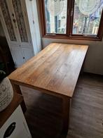 Houten Eettafel - Landelijk - 160x90cm, Huis en Inrichting, Tafels | Eettafels, Ophalen