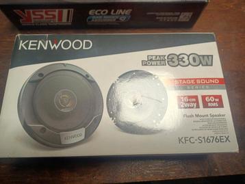 Kenwood KFC-S1676EX 16cm 2-weg speakers - Nieuw in doos beschikbaar voor biedingen