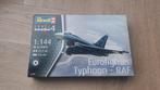 Revell modelbouw miniatuur vliegtuig eurofighter typhoon-RAF, Hobby en Vrije tijd, Modelbouw | Vliegtuigen en Helikopters, 1:72 tot 1:144