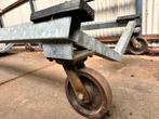 Verrijdbare zware boten bok max 3/4 ton, Ophalen, Gebruikt