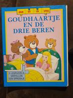 Goudhaantje en de drie beren boekje met 3 legpuzzels, Boeken, Gelezen, Jongen of Meisje, Ophalen of Verzenden, Sprookjes