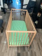 Houten Ledikant met Matras - Zo goed als nieuw, Ophalen of Verzenden, Zo goed als nieuw, Ledikant