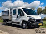 Peugeot Boxer 2.0 HDI 96kw EUR6 DC Kipper 2019 66.337Km, Voorwielaandrijving, 15 km/l, Gebruikt, Euro 6