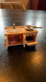 Sylvanian family keuken gootsteen accessoire onderdeel, Ophalen of Verzenden, Zo goed als nieuw, Poppenhuis