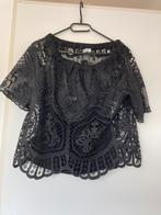 LIU JO BLOUSE TOP ZWART MAAT 34/36, Ophalen of Verzenden, Zo goed als nieuw, Maat 34 (XS) of kleiner, Zwart