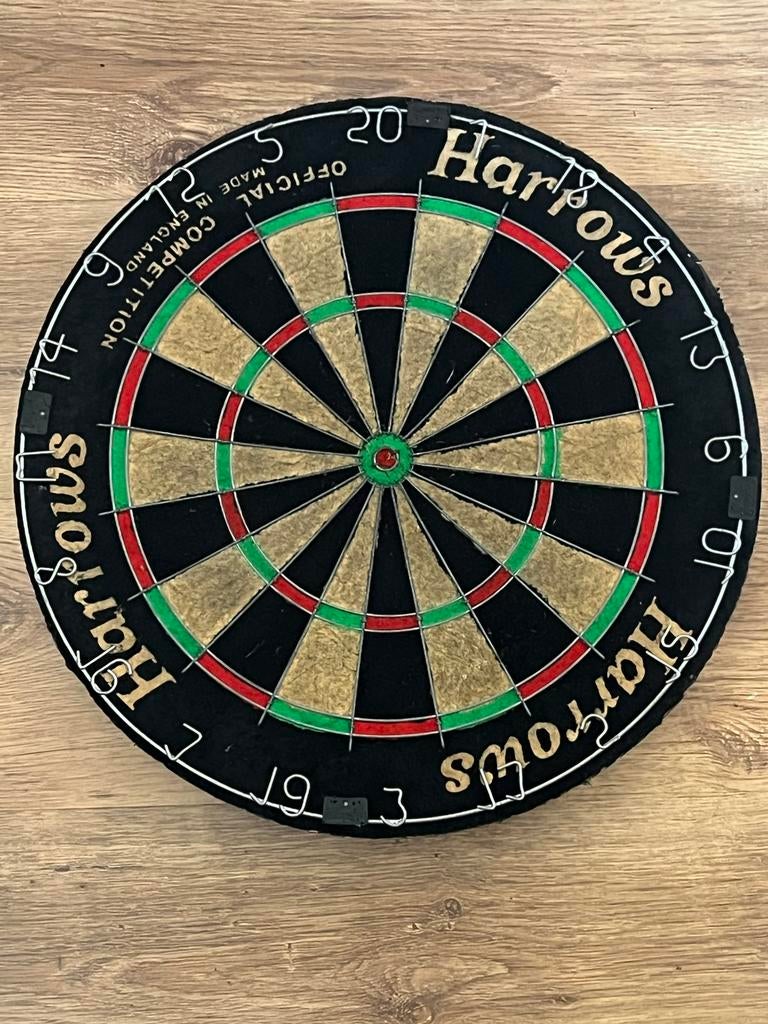 Harrows Dartbord - Official Competition, Ophalen of Verzenden, Zo goed als nieuw, Dartbord