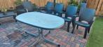 Tafel en stoelen, Tuin en Terras, Tuinsets en Loungesets, Ophalen of Verzenden, Gebruikt