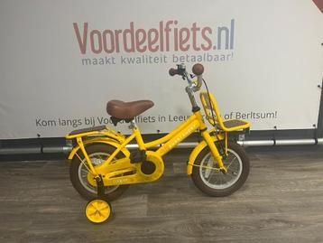 Supersuper Cooper Bamboo Meisjesfiets 12 inch Geel beschikbaar voor biedingen