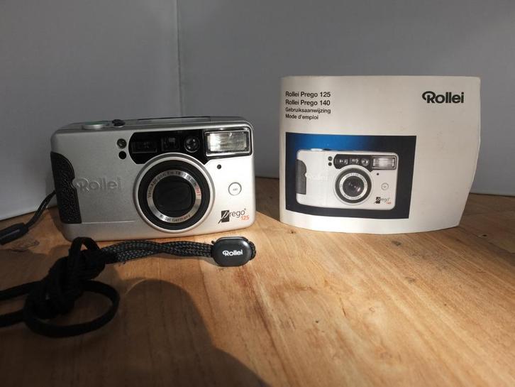 ✅ 📸 Rollei Prego 125 , Vario Apogon HFT Lens - GETEST, Audio, Tv en Foto, Fotocamera's Analoog, Gebruikt, Compact, Overige Merken