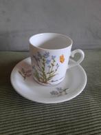 Kronester Bavaria kop en schotel - Vergeet-me-nietjes, Huis en Inrichting, Keuken | Servies, Gebruikt, Ophalen of Verzenden, Overige stijlen