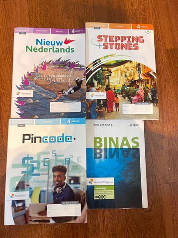 Schoolboeken VMBO-GT: Nederlands, Engels, Economie, Binas beschikbaar voor biedingen