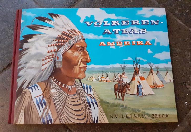 Volkerenatlas, Boeken, Prentenboeken en Plaatjesalbums, Gelezen, Plaatjesalbum, Ophalen of Verzenden