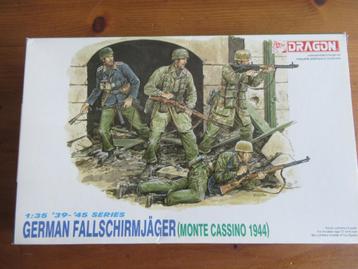 German Fallschirmjäger - Monte Cassino 1944 (Dragon 1/35) beschikbaar voor biedingen