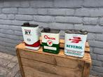 Diverse 1 liter olie blikken, Verzamelen, Merken en Reclamevoorwerpen, Gebruikt, ., ., .
