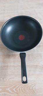 Tefal wok voor op gas, Huis en Inrichting, Keuken | Potten en Pannen, Ophalen of Verzenden, Zo goed als nieuw, Wok