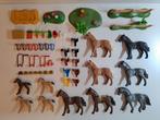 PLAYMOBIL - Paarden, veulens, zadels, hekjes, voer etc, Ophalen of Verzenden