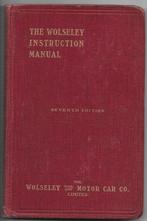 Wolseley 1914 autocar manual handbook, Ophalen of Verzenden