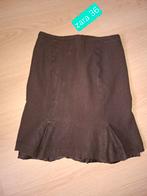 Wollen rok zara 34-36/ bruine geplooide rok, Kleding | Dames, Bruin, Zara, Ophalen of Verzenden, Zo goed als nieuw