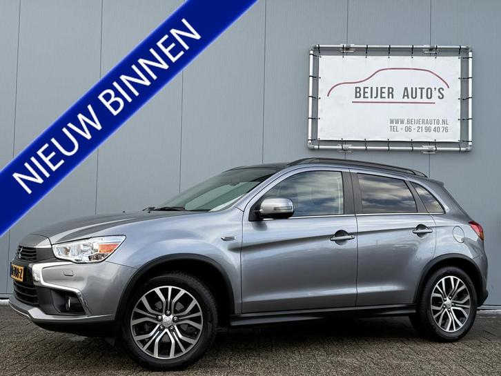 Mitsubishi ASX 1.6 Cleartec Instyle Panoramadak/Navigatie., Auto's, Mitsubishi, Bedrijf, Te koop, ASX, ABS, Achteruitrijcamera