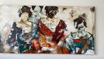 Dario Bosa olieverf 180 x 90 cm., Ophalen