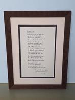 gedicht Enschede huilt door Willem Wilmink nav vuurwerkramp, Ophalen of Verzenden