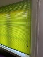 Groene retro lamellen, Huis en Inrichting, Stoffering | Gordijnen en Lamellen, Ophalen, Gebruikt, 100 tot 150 cm