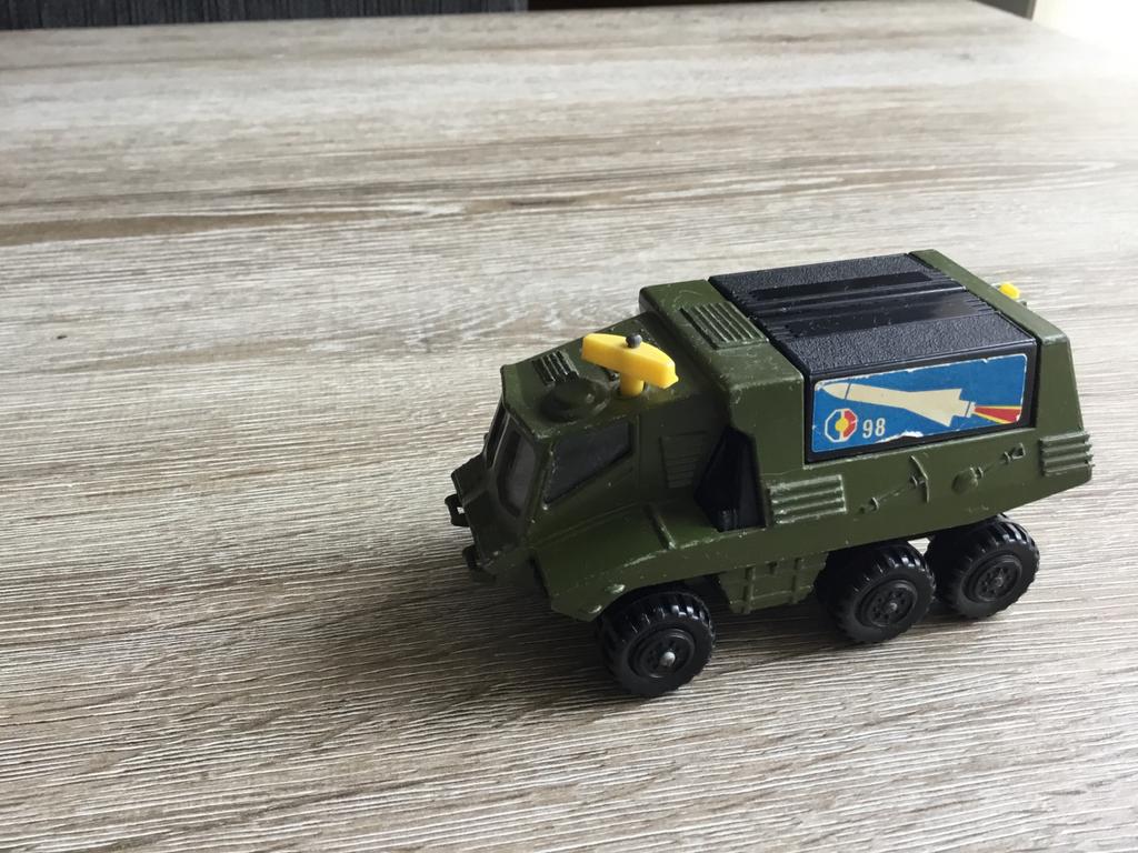 Vintage Matchbox Battle Kings K-III Raketlanceerder, Ophalen of Verzenden, Zo goed als nieuw