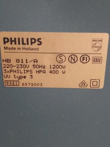 Philips Opklapbare Zonnehemel Infrarood beschikbaar voor biedingen