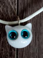 Leuke ketting, Kunststof, Verstelbaar, Wit, Ophalen of Verzenden