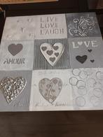 Gratis schilderijen en dienblad, Hobby en Vrije tijd, Scrapbooking, Ophalen of Verzenden, Zo goed als nieuw, Overige merken