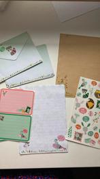 Postpapier set - bosdieren, Ophalen of Verzenden, Nieuw