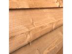 Douglas Zweeds rabat 17/17x125mm werkend voor €10,00 per m2, Ophalen of Verzenden, Nieuw, 250 cm of meer, Planken
