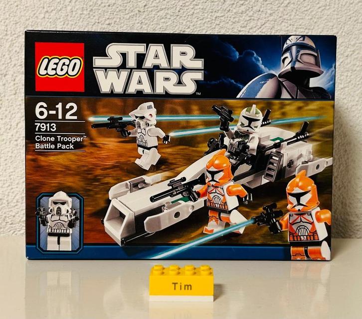 Sealed / Lego Star Wars / 7913 Clone Trooper Battle Pack, Kinderen en Baby's, Speelgoed | Duplo en Lego, Nieuw, Lego, Complete set