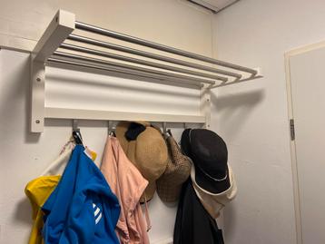 Ikea Tjusig Kapstok Wit - Zo Goed Als Nieuw beschikbaar voor biedingen