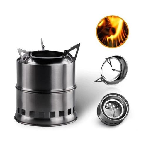 Bushcraft Wood Stove Kooktoestel Woody 3, Caravans en Kamperen, Kampeeraccessoires, Nieuw, Verzenden