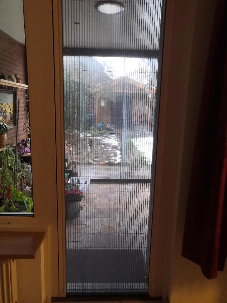 hor schuifdeur, Doe-het-zelf en Verbouw, Deuren en Horren, Zo goed als nieuw, Binnendeur, 215 cm of meer, 80 tot 100 cm, Kunststof