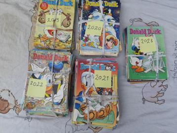 Donald Duck jaargangen, 2019, 2020, 2021 en 2022 beschikbaar voor biedingen